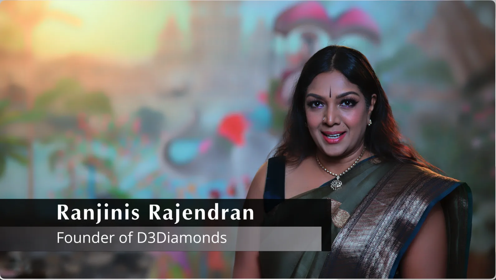 Ranjinis Rajendran, Founder of D3 Diamonds